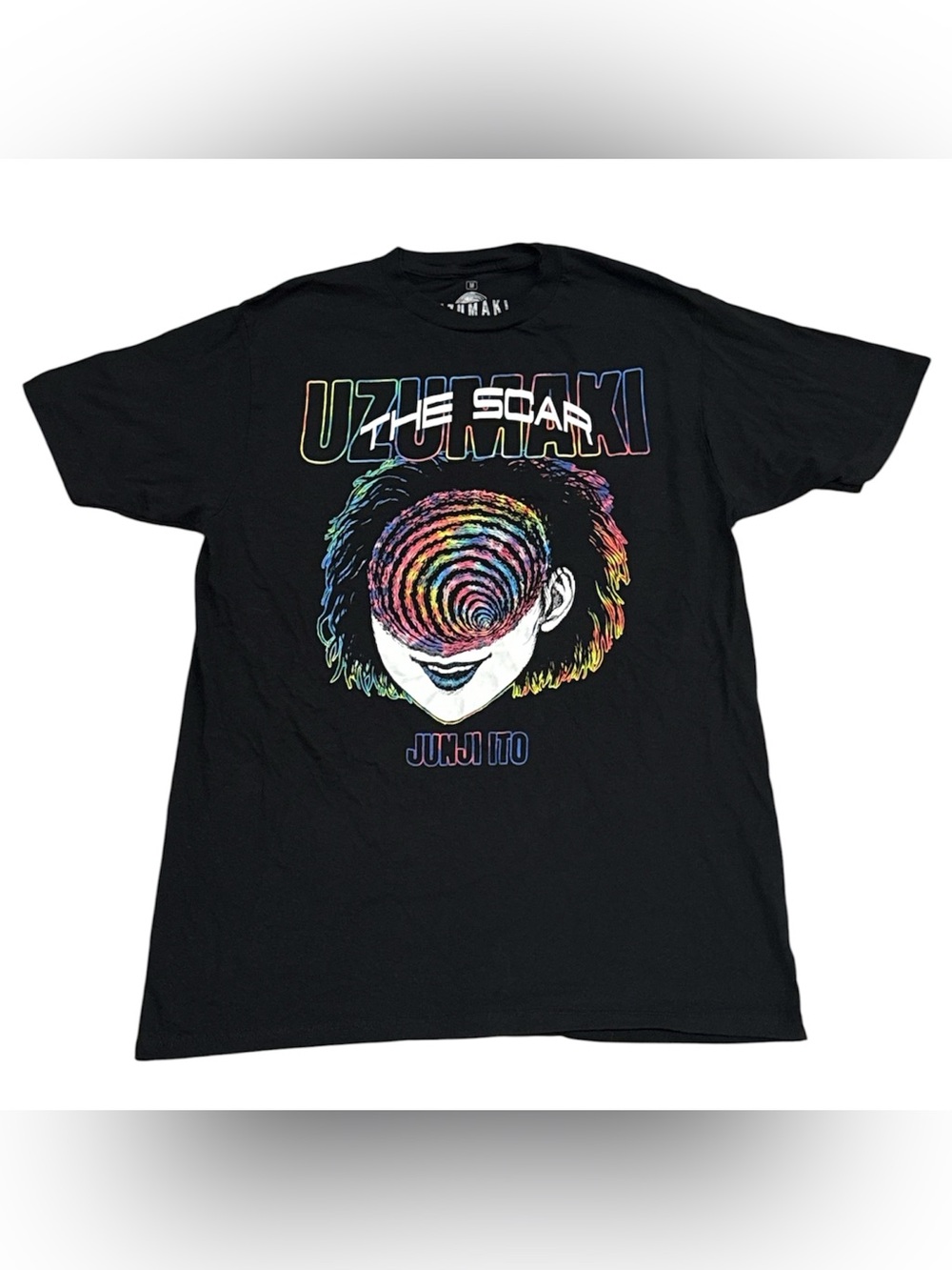 Junji Ito Uzumaki The Scar Rainbow Hot Topic Ripple Junction T-Shirt Mens M